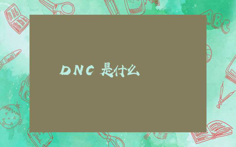 DNC是什么